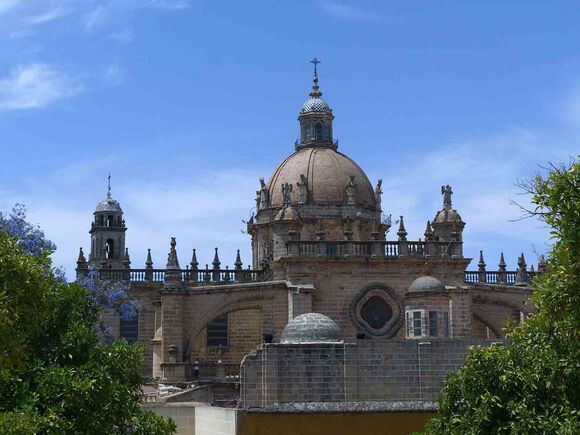 Kirche in Jerez als tolle Sehenswürdigkeiten Andalusien