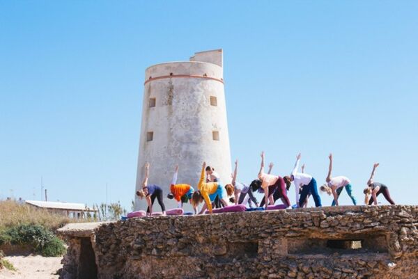 Yoga El Palmar am Torre in Andalusien