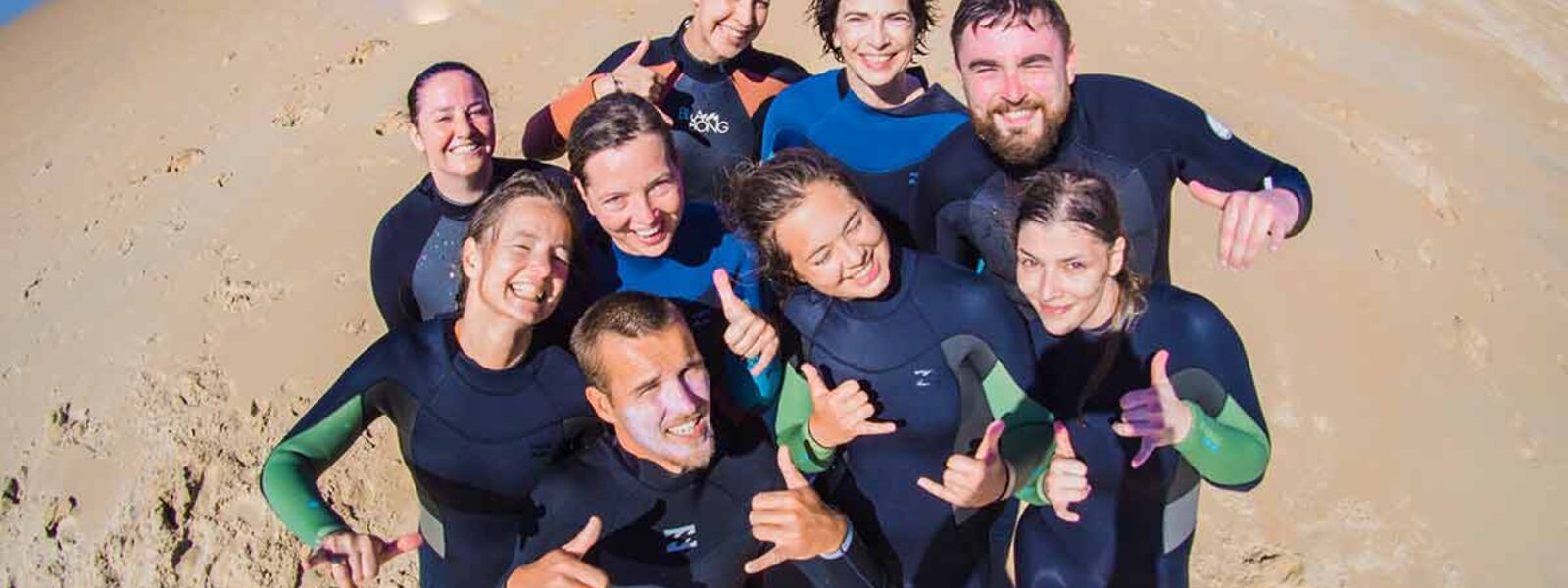 Surfkurse im A-Frame Surfcamp in Spanien