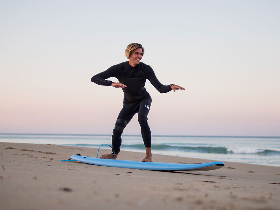 Der richtige Stance in deinem Surfkurs