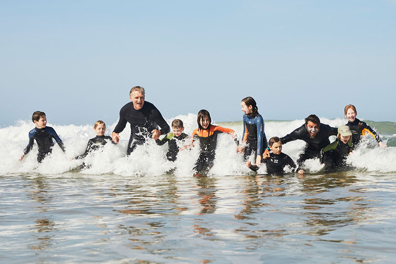 Surfcamp für Familien und Kinder
