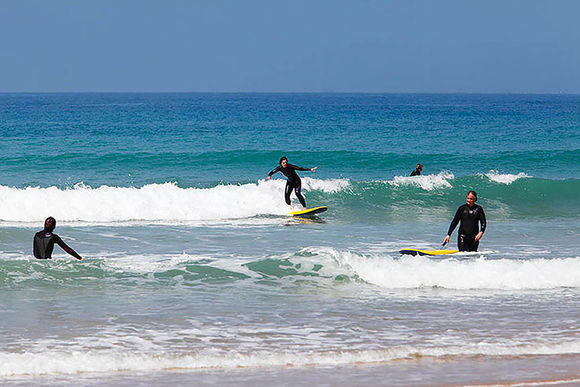 Urlaub im Warmen? Surfen im Winter im sonnigen Andalusien in El Palmar