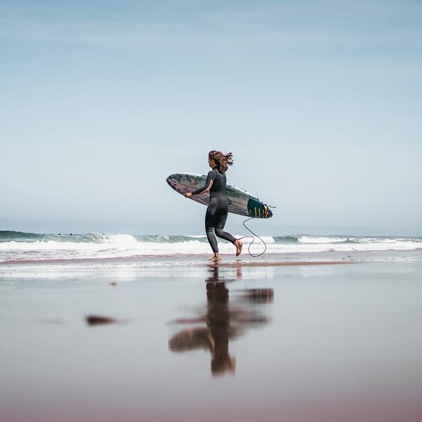 El Palmar ist der beste Surfspot bei Conil