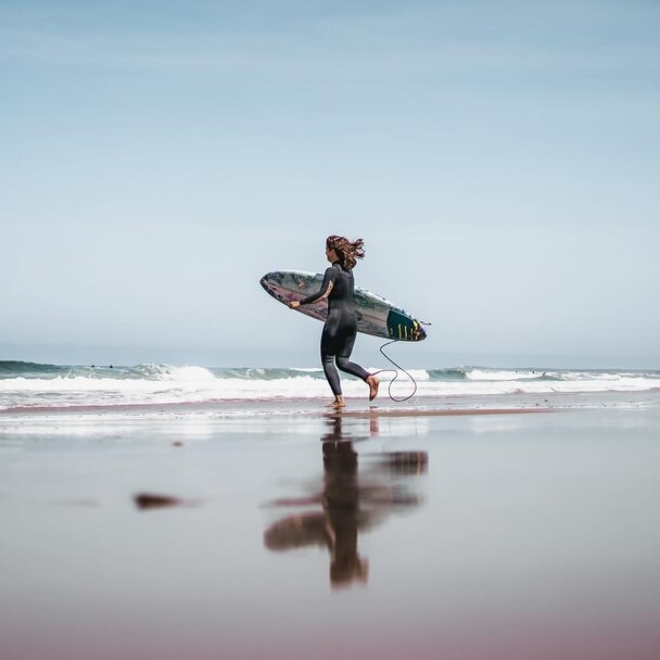 El Palmar is the best surf spot near Conil