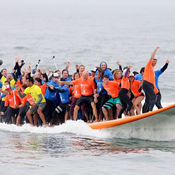 Ein ordentlicher Duck Dive könnte hier schwierig werden