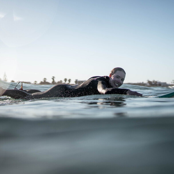 Surfer in El Palmar