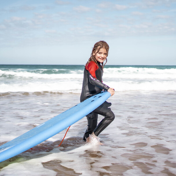 Surf course for children