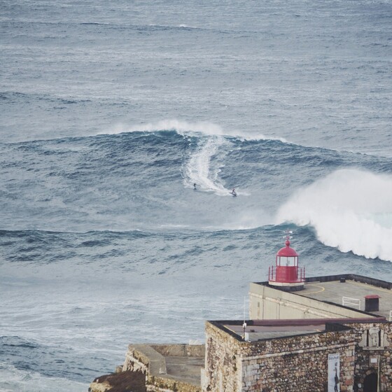 Surfen Nazaré Portugal