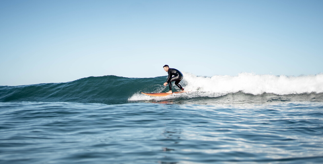 Surfing the green wave