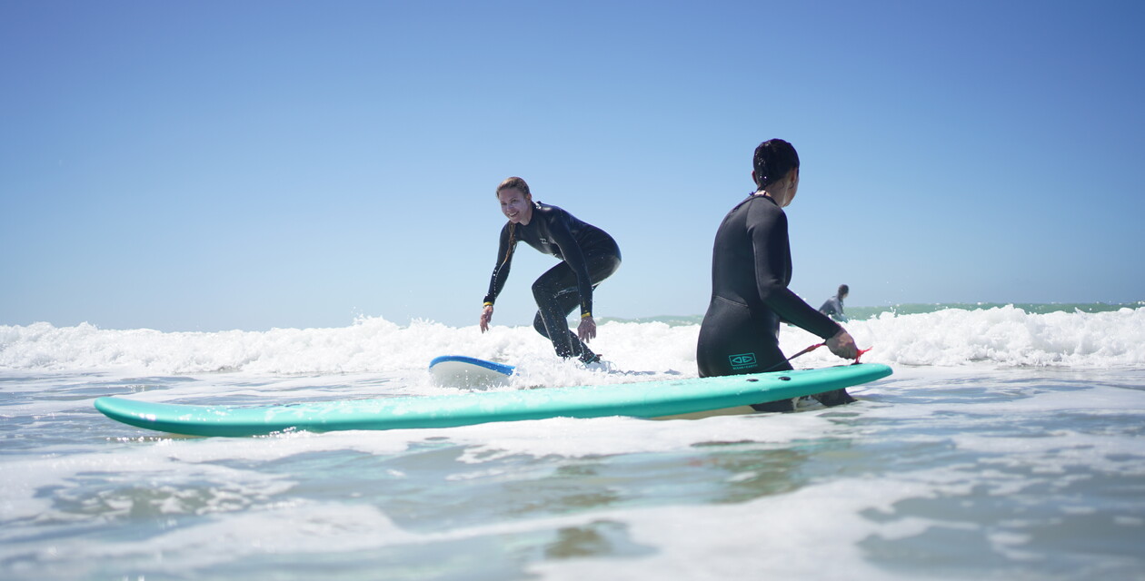 Surf rules during the surf course