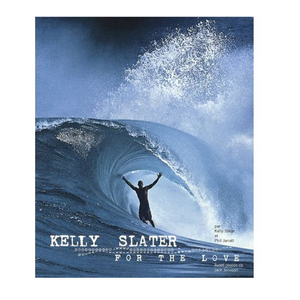 Surf Buch Cover von Kelly Slaters Buch For the love