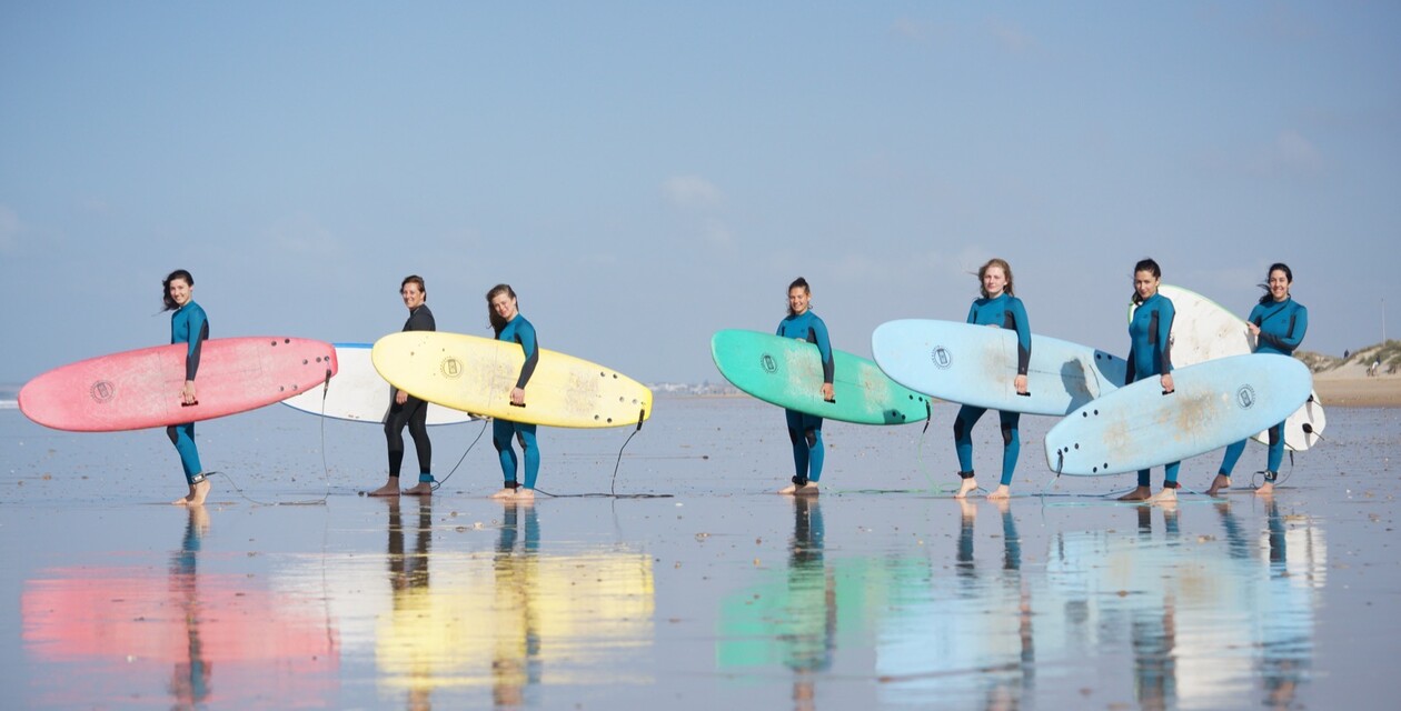 Surf course for beginners