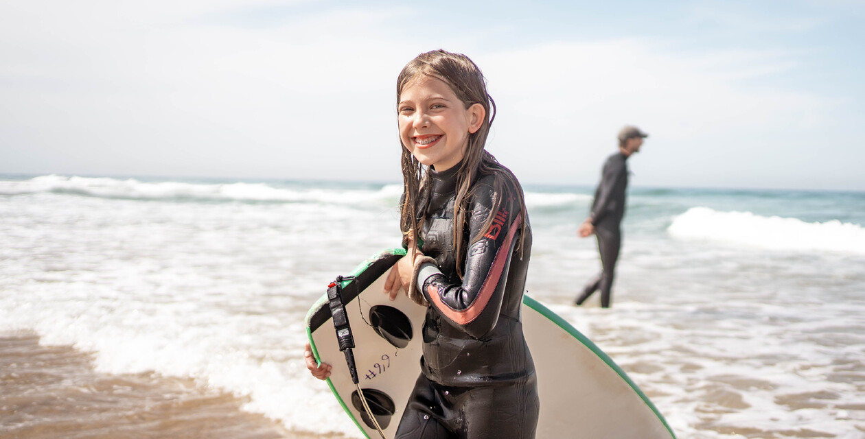 Kids surf course for beginners