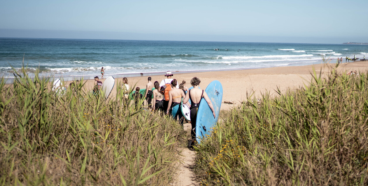 Surfing vacation in Spain