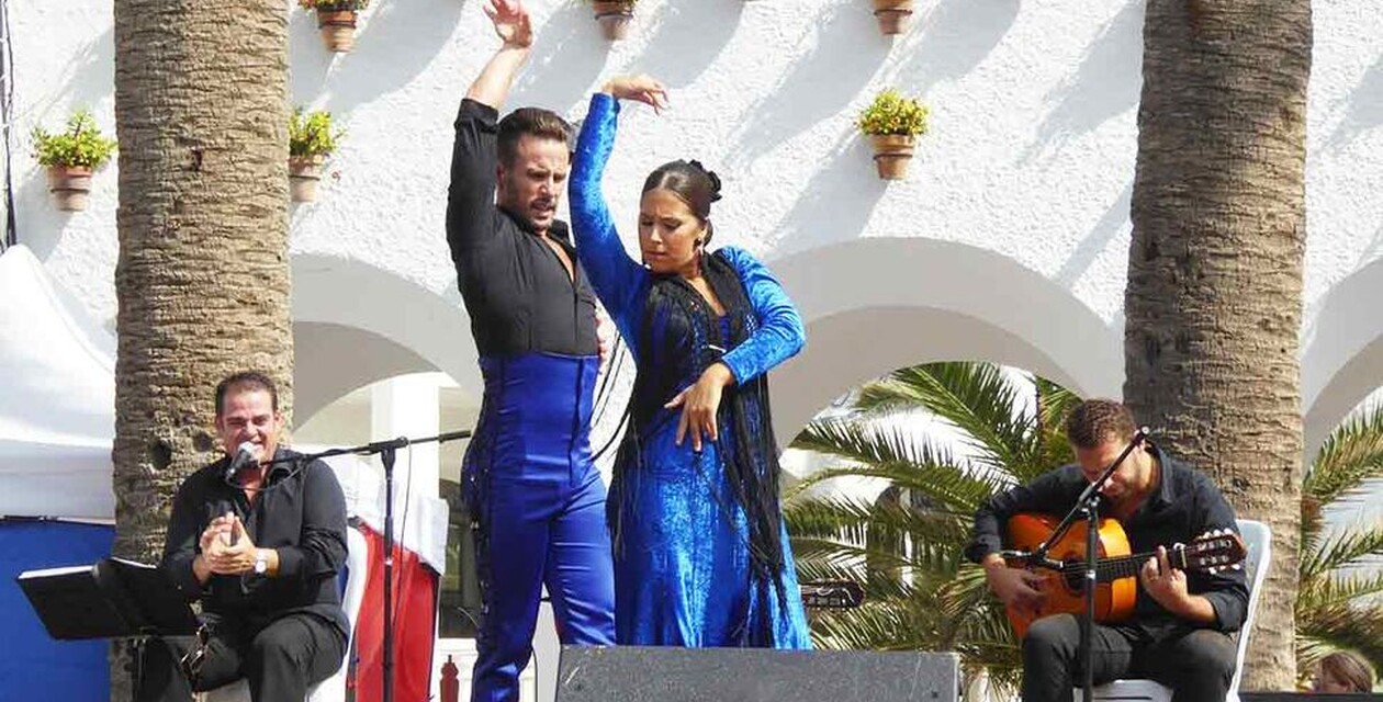 Flamenco Darbietung in Vejer de la Frontera