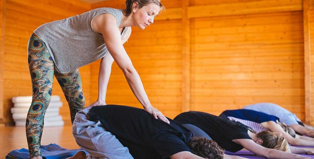 Child's pose is part of different types of yoga