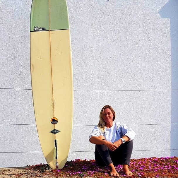 Salty Sistetr's surf instructor Gemma