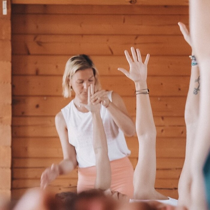 yoga and surf at A-Frame Surfcamp