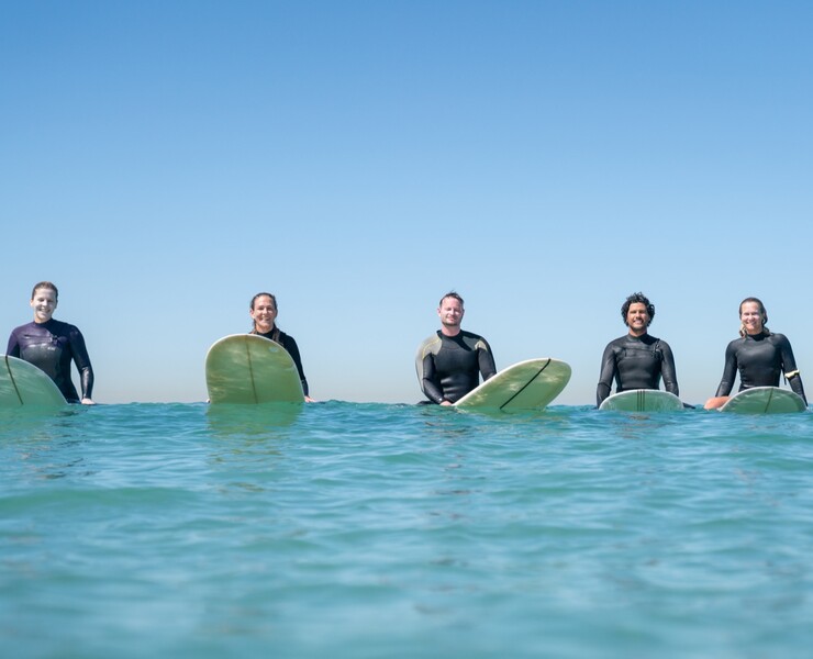 Surf Longboard Retreat in El Palmar