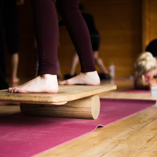 Surf fitness with the balance board