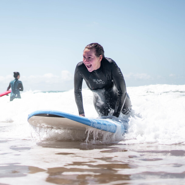 Surf course for beginners