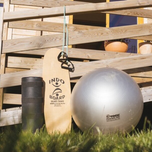 Yoga after the surf course, yoga equipment