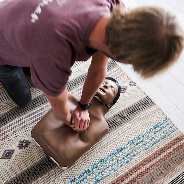 Wiederbelebung beim ISA Surflerer Ausbildung in El Palmar