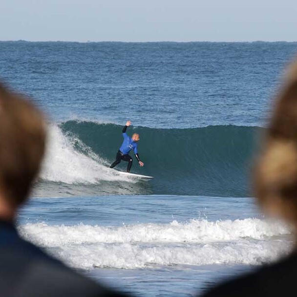 Surfers at the ISA surf instructor training programme in Spain