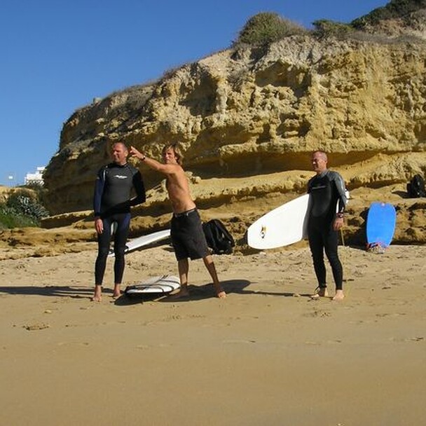 A-Frame Story, first surf lessons 2005