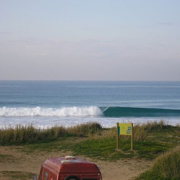 El Palmar surf spot, view from the terrace, 1999