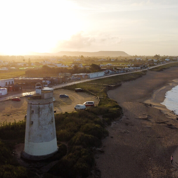 El Palmar from above