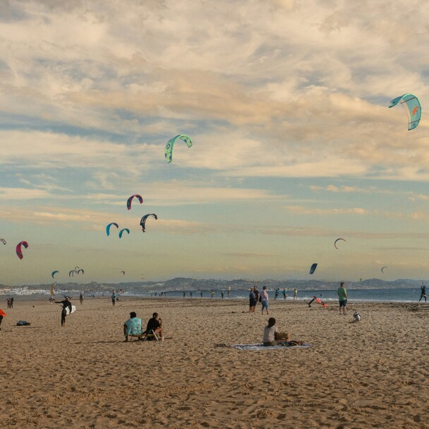 Tarifa, Kitesurfer