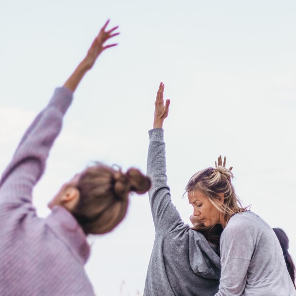 Yoga retreat by the sea