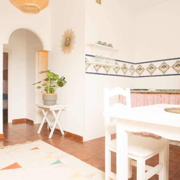 Cozy eat-in kitchen Surfcamp Andalusia