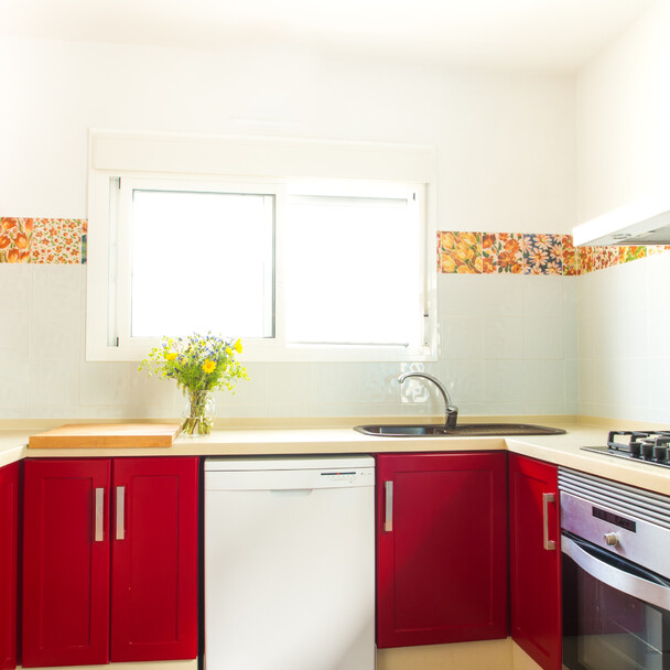 Kitchen in the surf camp Andalusia