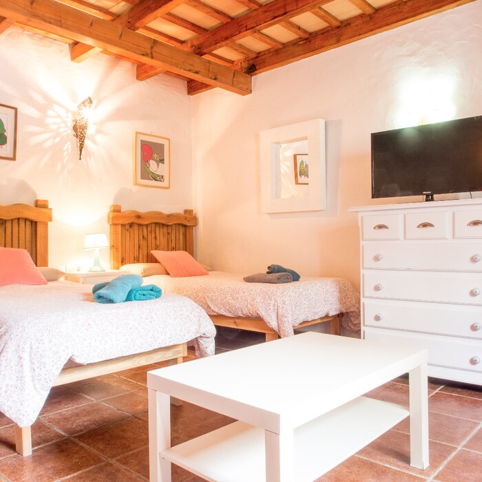 Beautiful houses at the A-Frame Yoga Retreat